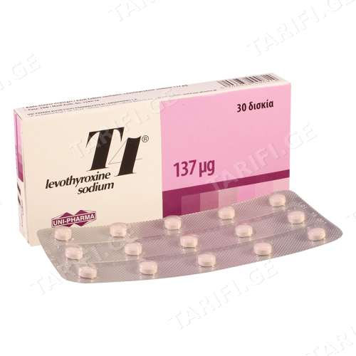 ტ4 (T4) ტაბლეტი 137მკგ #30