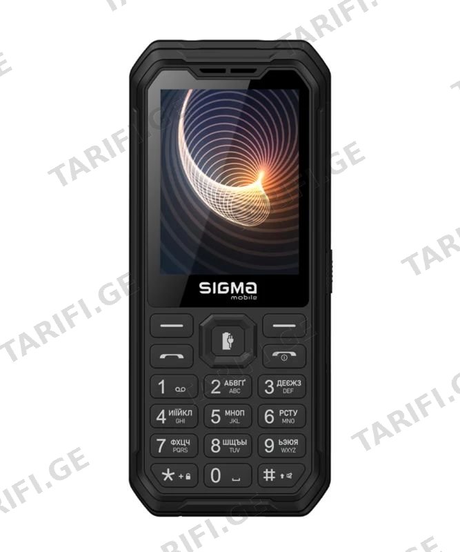 მობილური ტელეფონები SIGMA X-style 310 Force black