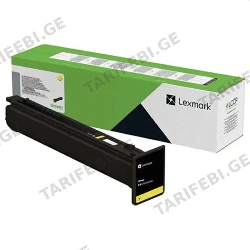 ორიგინალი ყვითელი ტონერ კარტრიჯი LEXMARK 79L9HY0