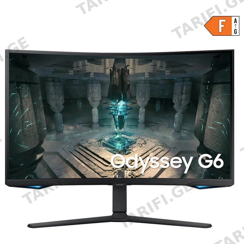 გეიმინგ მონიტორი SAMSUNG ODYSSEY G6 LS27BG650EIXCI 27 ინჩი 240HZ QHD