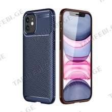 კარბონის ქეისი iPhone 12 Focus Carbon Case - მუქი ლურჯი