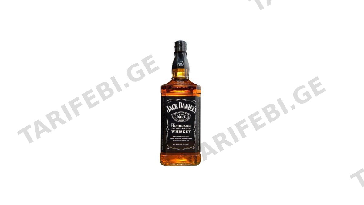 JACK DANIELS ვისკი 0.5ლ