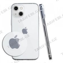 iPhone 14 Plus Lux Clear Case გამჭვირვალე სილიკონის ქეისი