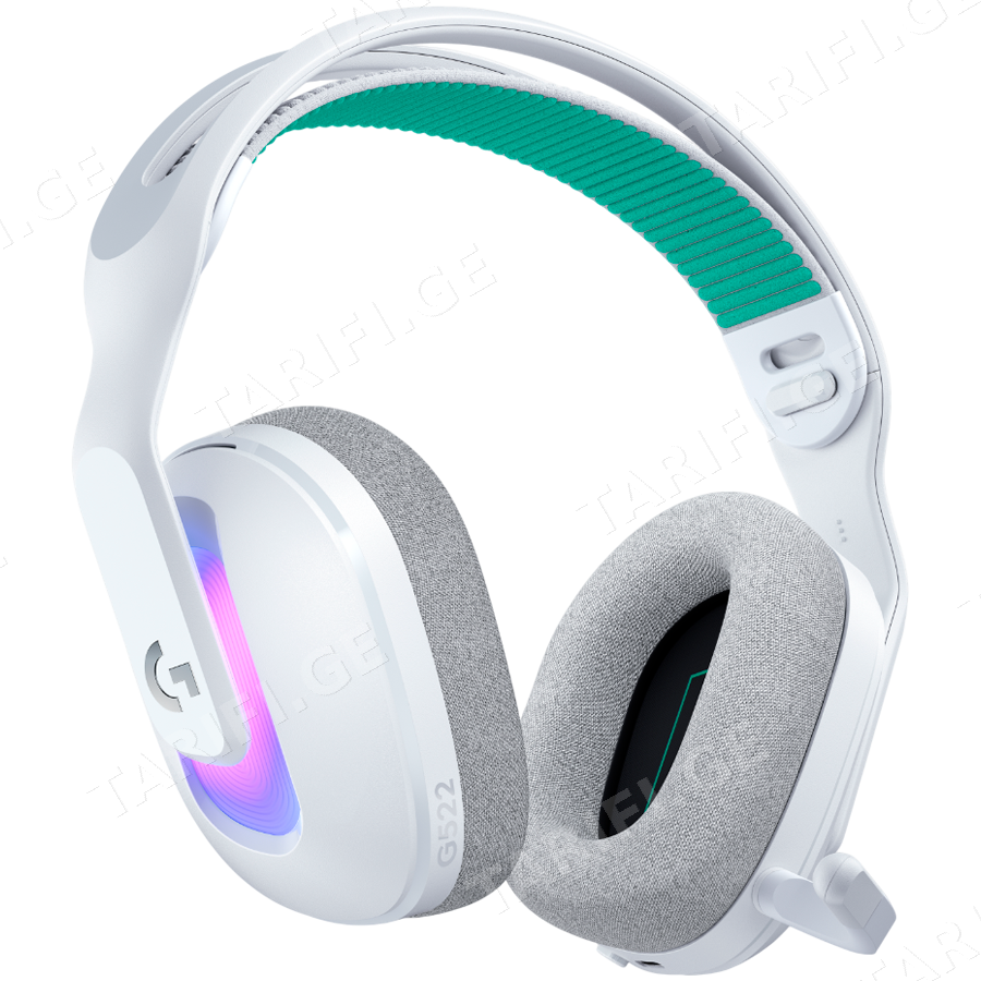 LOGITECH G522 LIGHTSPEED Wireless Gaming Headset - WHITE - EMEA28i-935 - 2.4GHZ