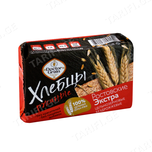ხრამუნა პური ჭვავის უსაფუარო 65გრ როსტოვსკიე