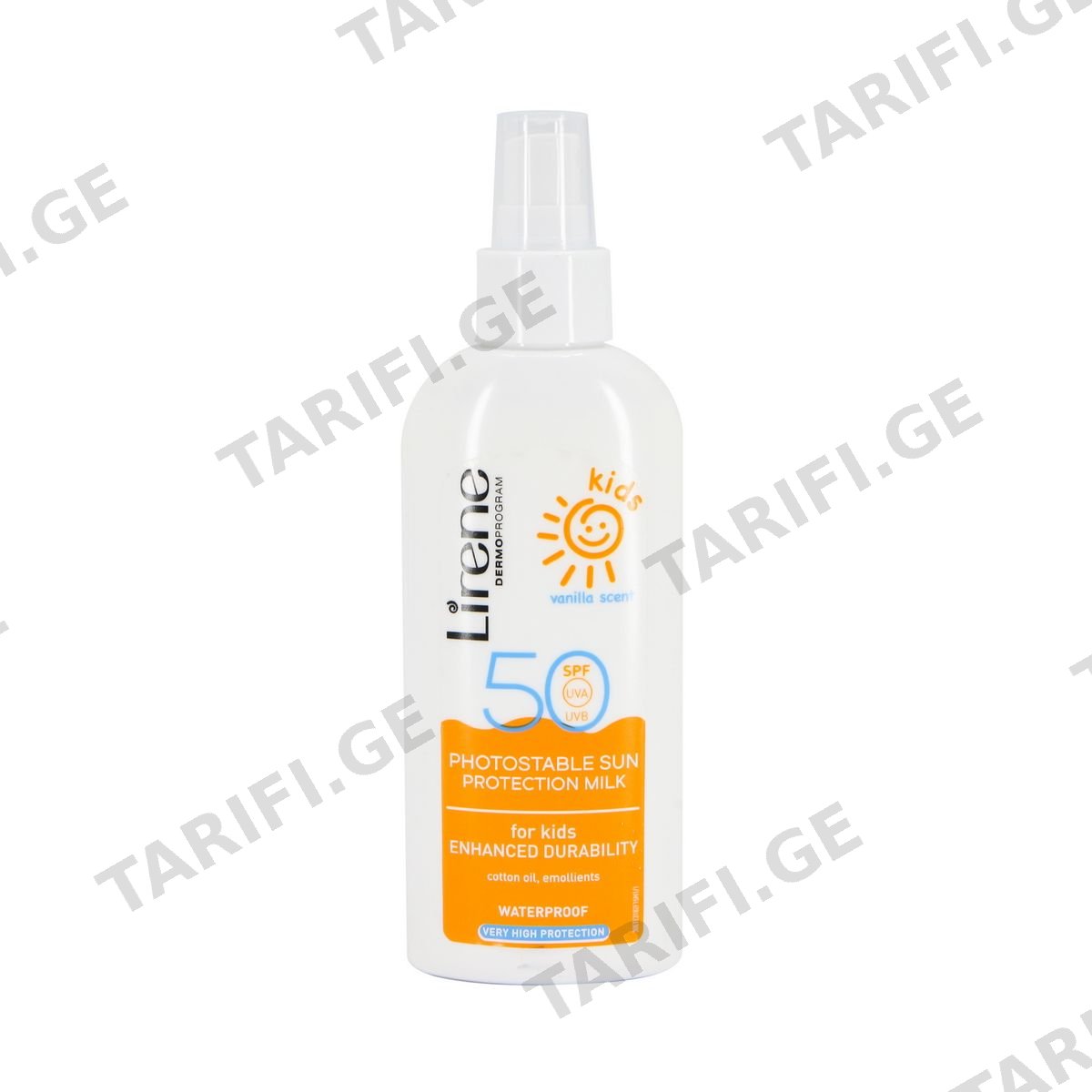 მზისგან დამცავი საბავშვო Spf50 8212 ლირენე - Lirene