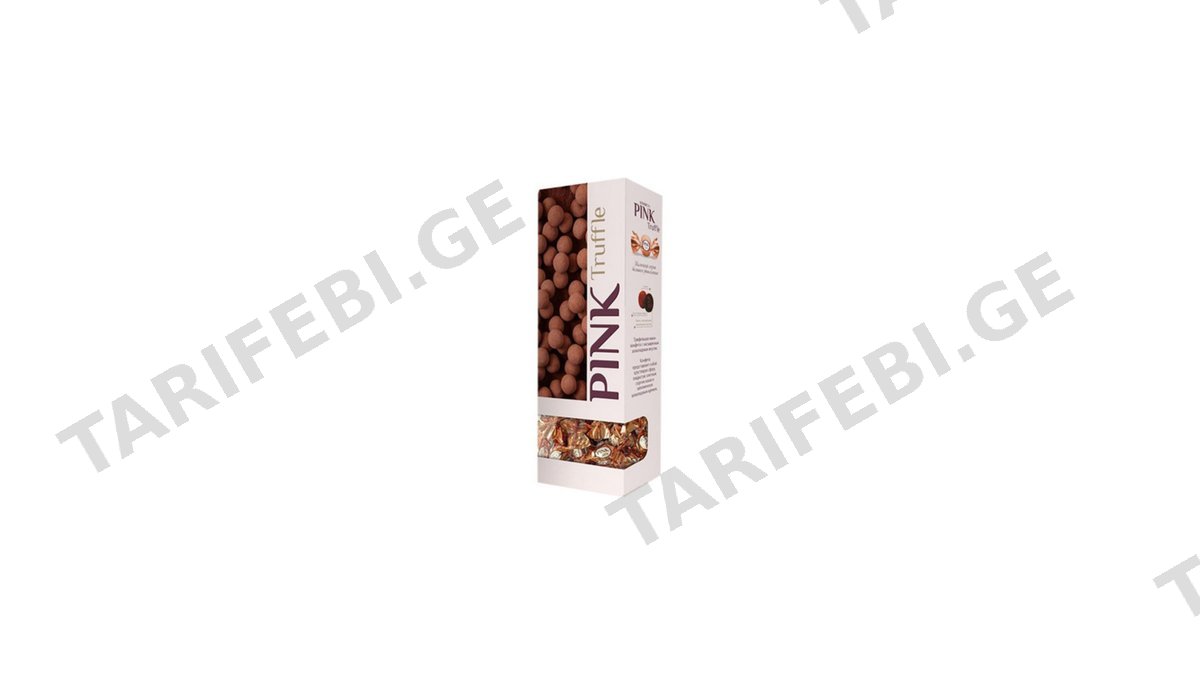Pink შოკოლადის ნაკრები ტრუფელი 163გრ