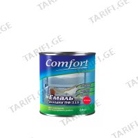 (2.6კგ) ემალის საღებავი მუქი ნაცრისფერი COMFORT ПФ-115