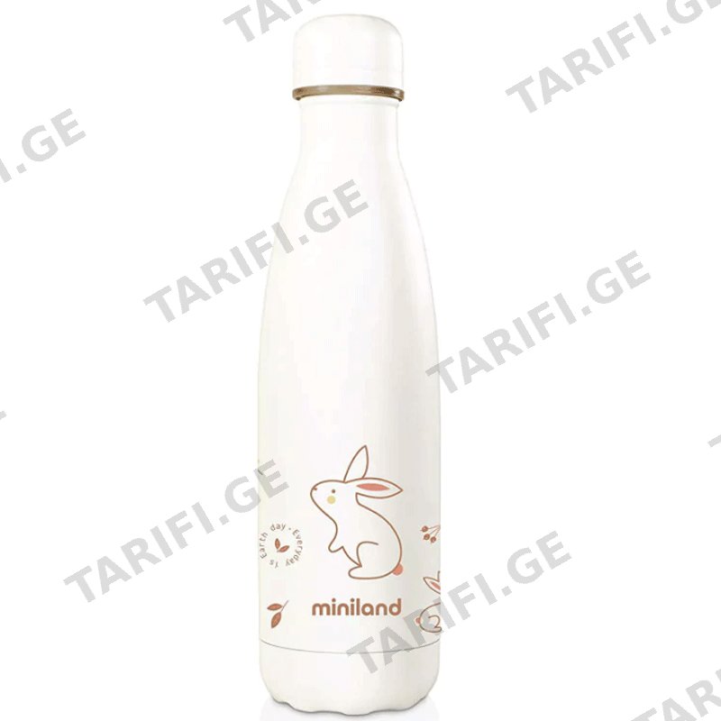 თერმოსი MINILAND NATUR BOTTLE BUNNY (500 ML)