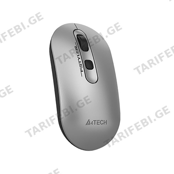 მაუსი A4Tech Fstyler FB20S Bluetooth & 2.4G Wireless Mouse Smoky Grey