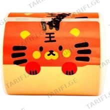 NIIMBOT 50 x 60mm Thermal Label CuteTiger ლაზერული კარტრიჯი