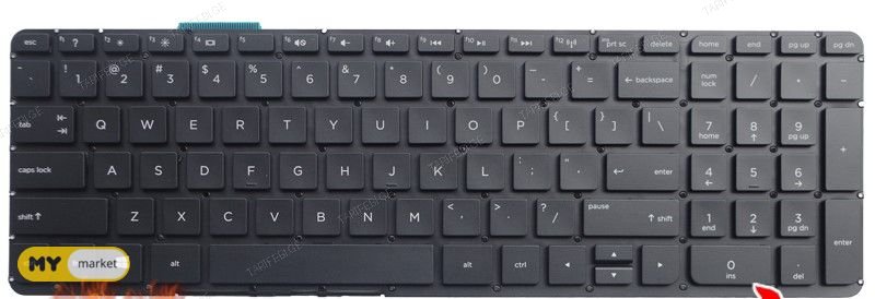 HP Envy TouchSmart 15-J , 17-J keyboard