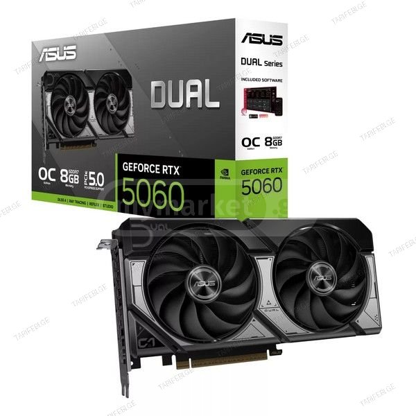 ვიდეობარათი Asus Dual RTX 5060 8GB GDDR7