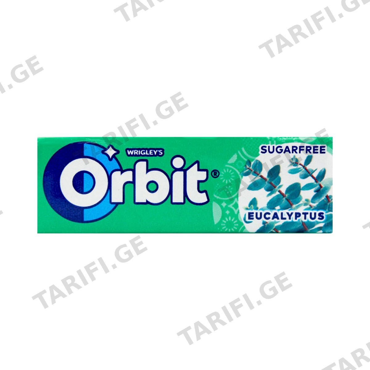 საღეჭი რეზინი ევკალიპტი 3990 ორბიტი - Orbit