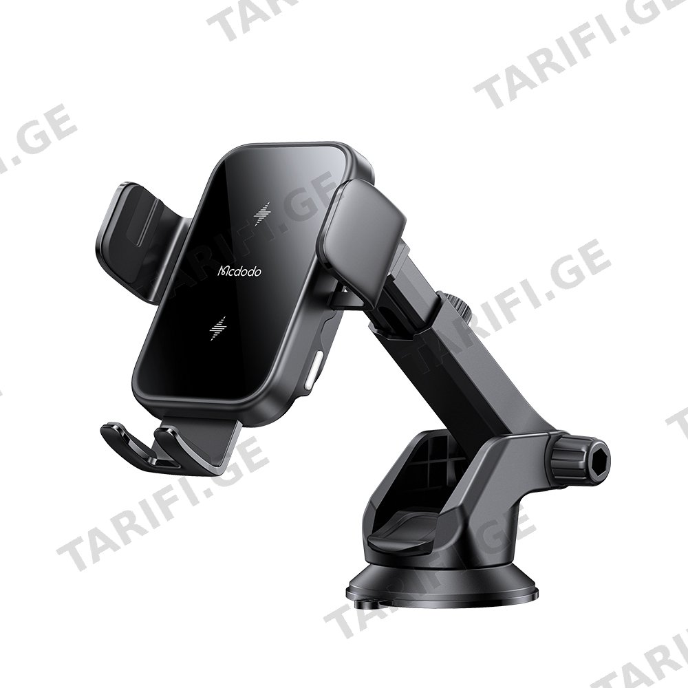 მანქანის დამტენი Mcdodo Magnetic Car Holder with Wireless Charger Wireless Charging·Bendable·Compatible CH-6290