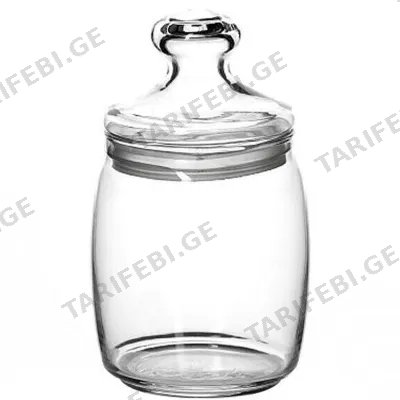 მინის ქილა თავსახურით PASABAHCE 997560 -6 (940 ML)