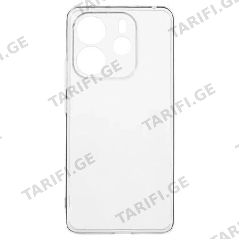 სმარტფონის ქეისი OVOSE ULTRASLIM UNIQUE SKID SERIES XIAOMI REDMI NOTE 14 5G გამჭვირვალე