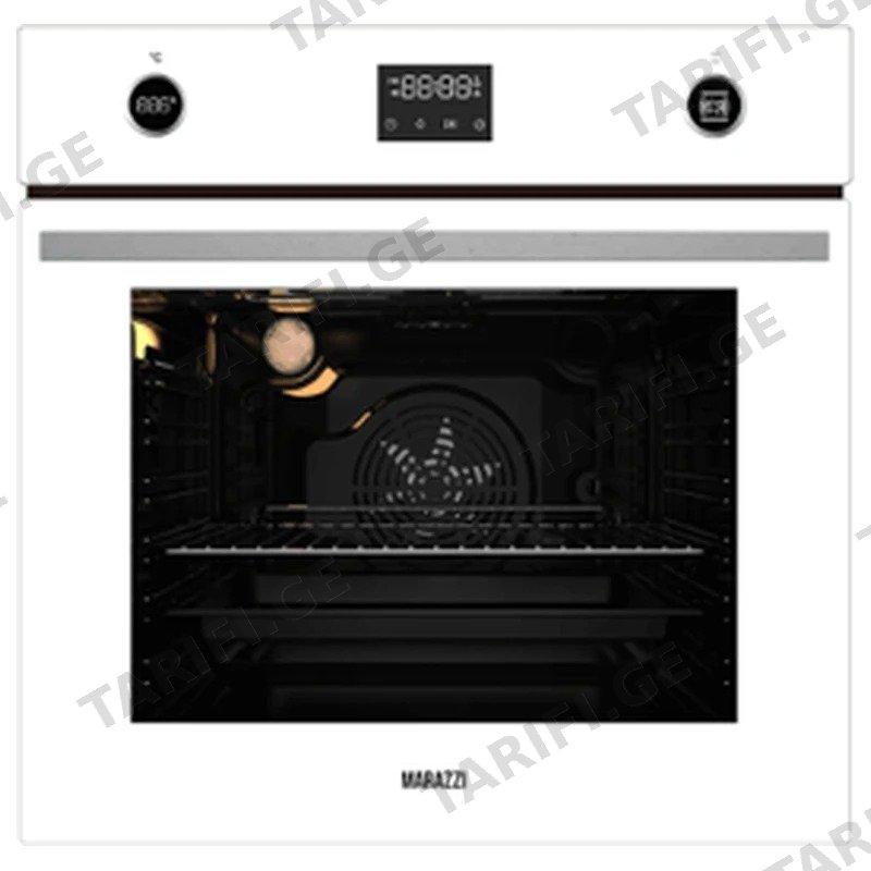 ჩასაშენებელი ელექტრო ღუმელი MARAZZI MSBO-E76TK1F13(WG) 76ლ 3150W თეთრი