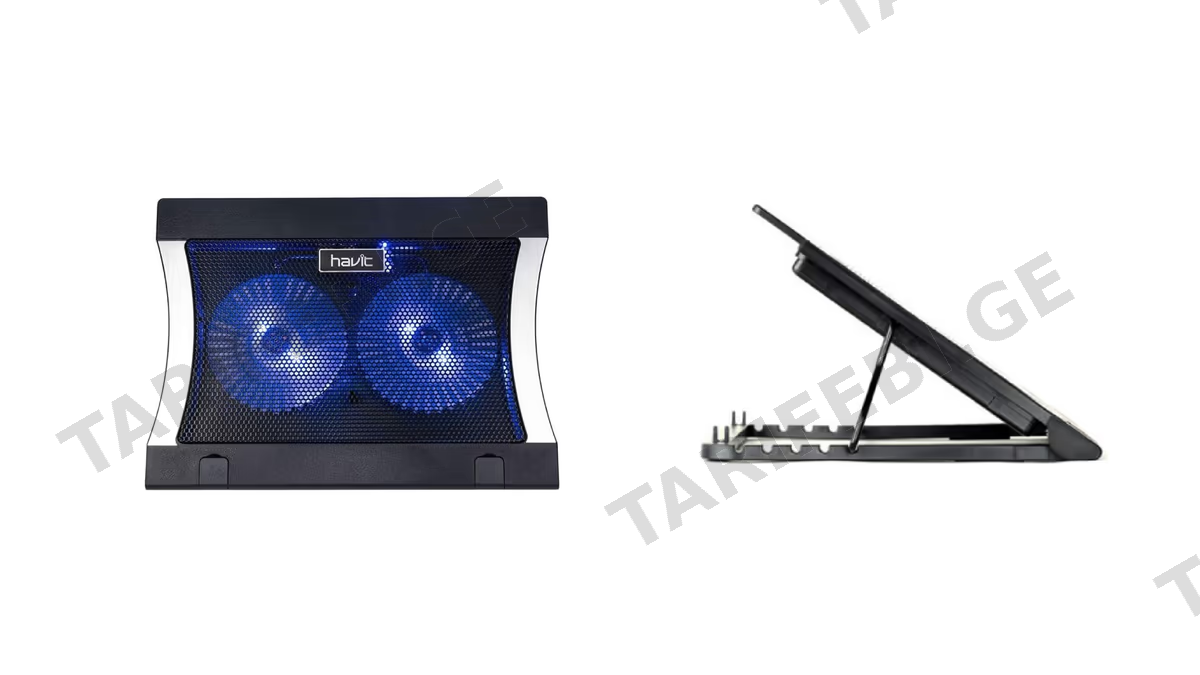 ნოუთბუქის გამაგრილებელი Havit HV-F2051, Laptop Cooling Stand, Black