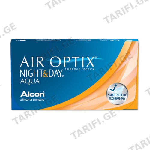 კონტაქტური ლინზა ALCON Air Optix 8.6 NIGHT AND DAY +4.50 ერთთვიანი ბლისტერი #3