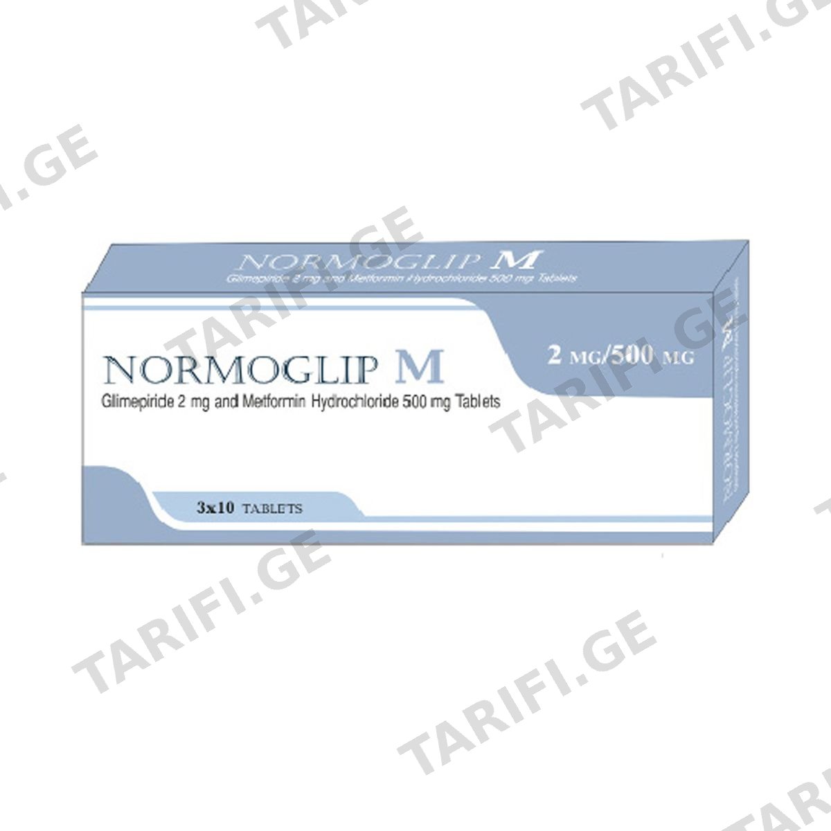 ნორმოგლიპი M - Normoglip M 30 ტაბლეტი