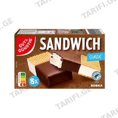 ნაყინი შოკოლადის /G&G/ 8 ცალი