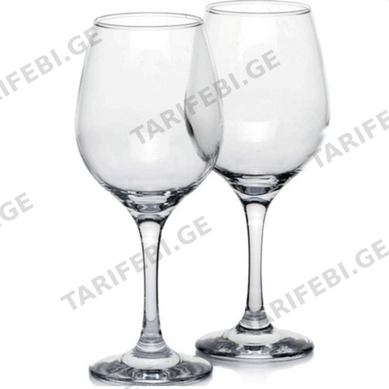 ღვინის ჭიქა PASABAHCE (2PCS, 365ML)