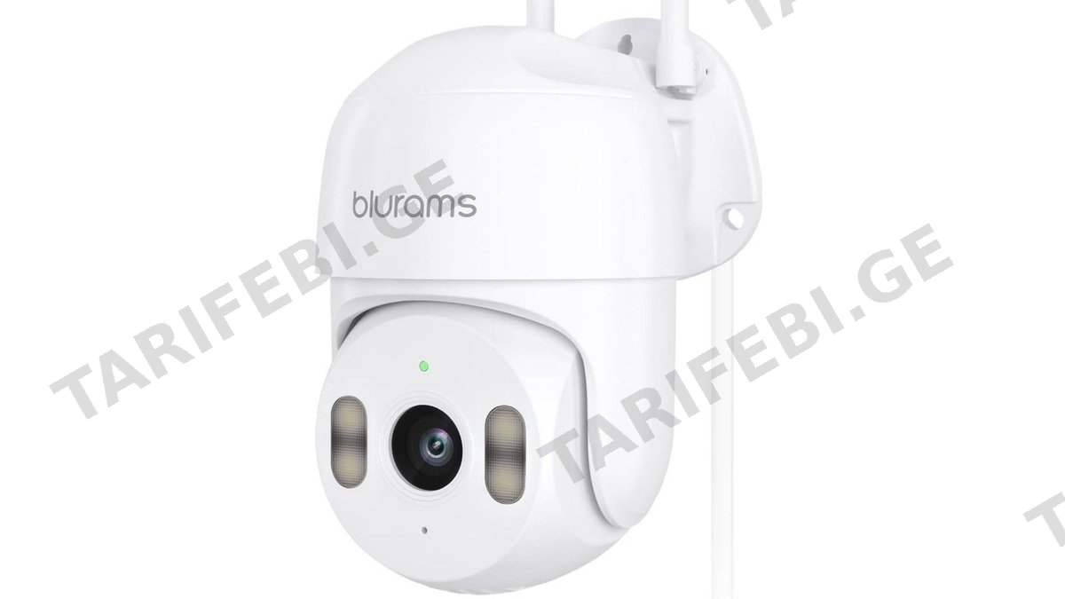 ვიდეო სათვალთვალო კამერა Blurams S20C Omni, Wireless Outdoor Security Camera, White