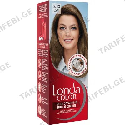 თმის საღებავი LONDA RG BASE MS W/CND  8/13