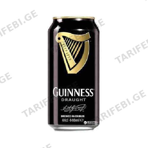 Guinness beer can 0.44 ml