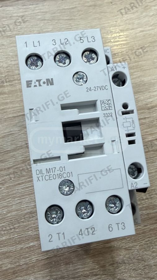 კონტაქტორი პუსკატელი Eaton Moeller XTCE018C01 / DILM17-01