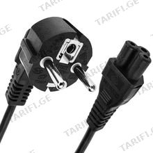 EU plug 1.5მ კვების კაბელი