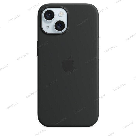 Apple iPhone 15 Silicone Case Black MT0J3ZM/A