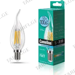 შუქდიოდური ნათურა Camelion LED12-CW35-FL/845/E14 12W