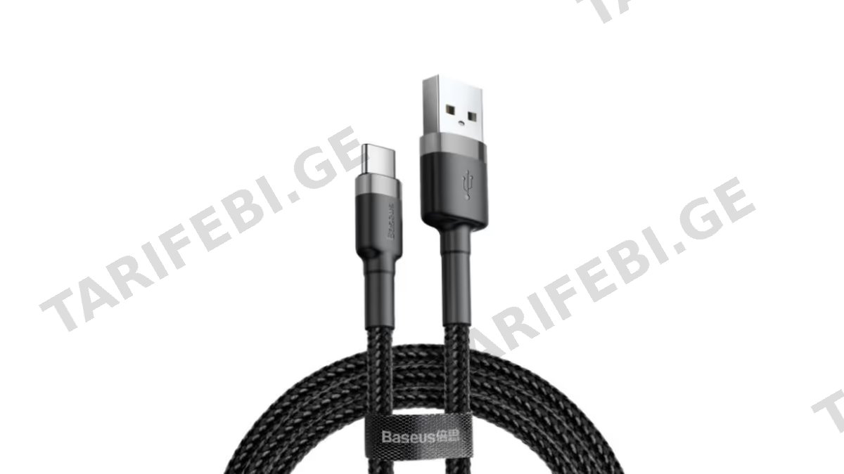 Baseus Kevlar USB Cable Type-C 2A 2m CATKLF-CG1