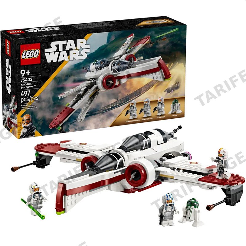 ასაწყობი კონსტრუქცია LEGO CONSTRUCTOR STAR WARS ARC-170 STARFIGHTER