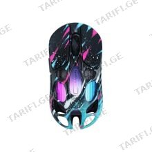 GravaStar, Mercury X Pro, Wireless Gaming Mouse, PAW3950 Optical Sensor, Up to 32000 DPI, True 8K Polling Rate, Bluetooth / 2.4GHz Wireless მაუსი