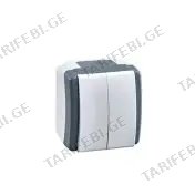 ჩამრთველი ორიანი გარე IP54 OCTANS - 154-020001-102