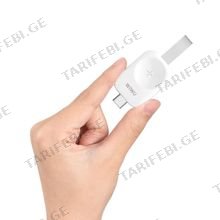 WIWU M16 Pro Watch Magsafe Magnetic Wireless Charger for Apple Watch(White) სმარტ საათის დამტენი