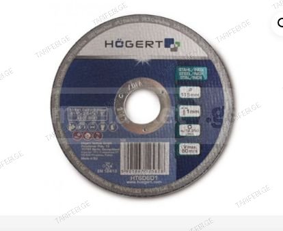 საფქვავი ბორბალი ლითონის/ინოქსისთვის, 230 მმ, 1.9 მმ