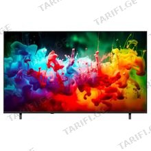 LG 75QNED70B6A 4K MINI LED 75 ინჩი (190 სმ) შავი ტელევიზორი
