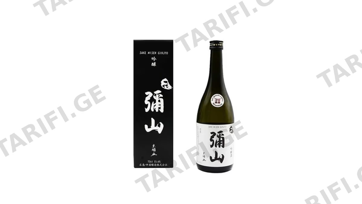 SAKE MISEN იაპონური საკე 15.4%-0.72ლ