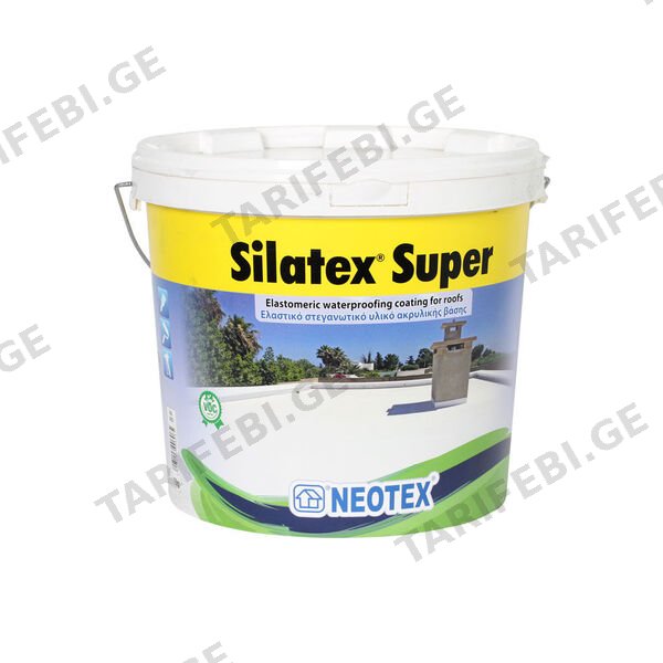 საღებავი საიზოლაციო SILATEX SUPER WHITE 12KG