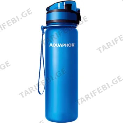 წყლის ფილტრი ბოთლი AQUAPHOR CITY (ცისფერი)