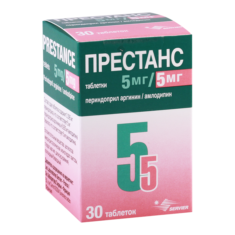 პრესტანსი 5/5მგ #30ტ