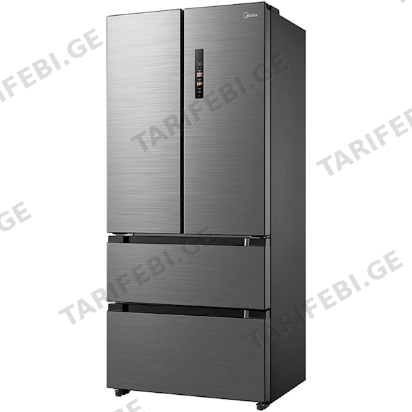 მაცივარი Midea MDRF692MIE46 531L A+ No Frost Refrigerator Grey