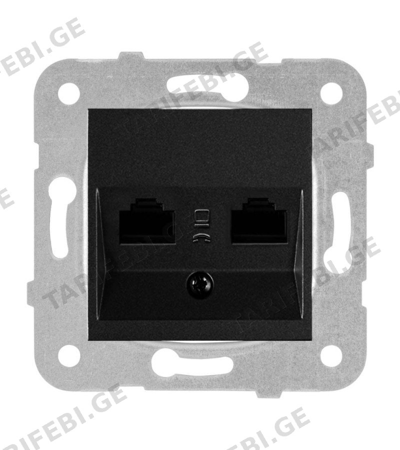 როზეტის მექანიზმი ტელეფონის KARRE PLUS BLACK WKTT04022BL-EU1 Panasonic
