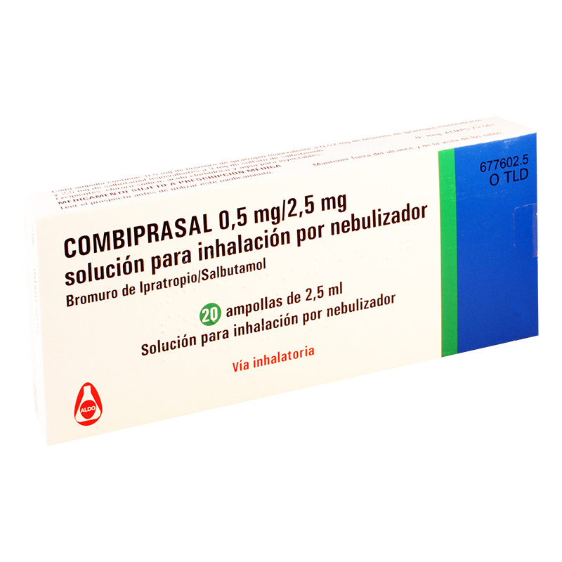 კომბიპრასალი0.5/2.5მგ2.5მლ#20ა