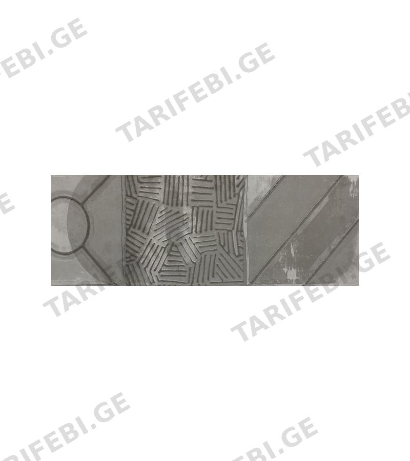 კერამ. ფილა ”ATICO DECOR GRIS 33*90 მწარ. ” CERPA.SL