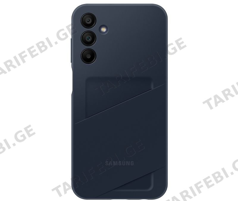 A15 Silicone Case Black EF-OA156TBEGRU